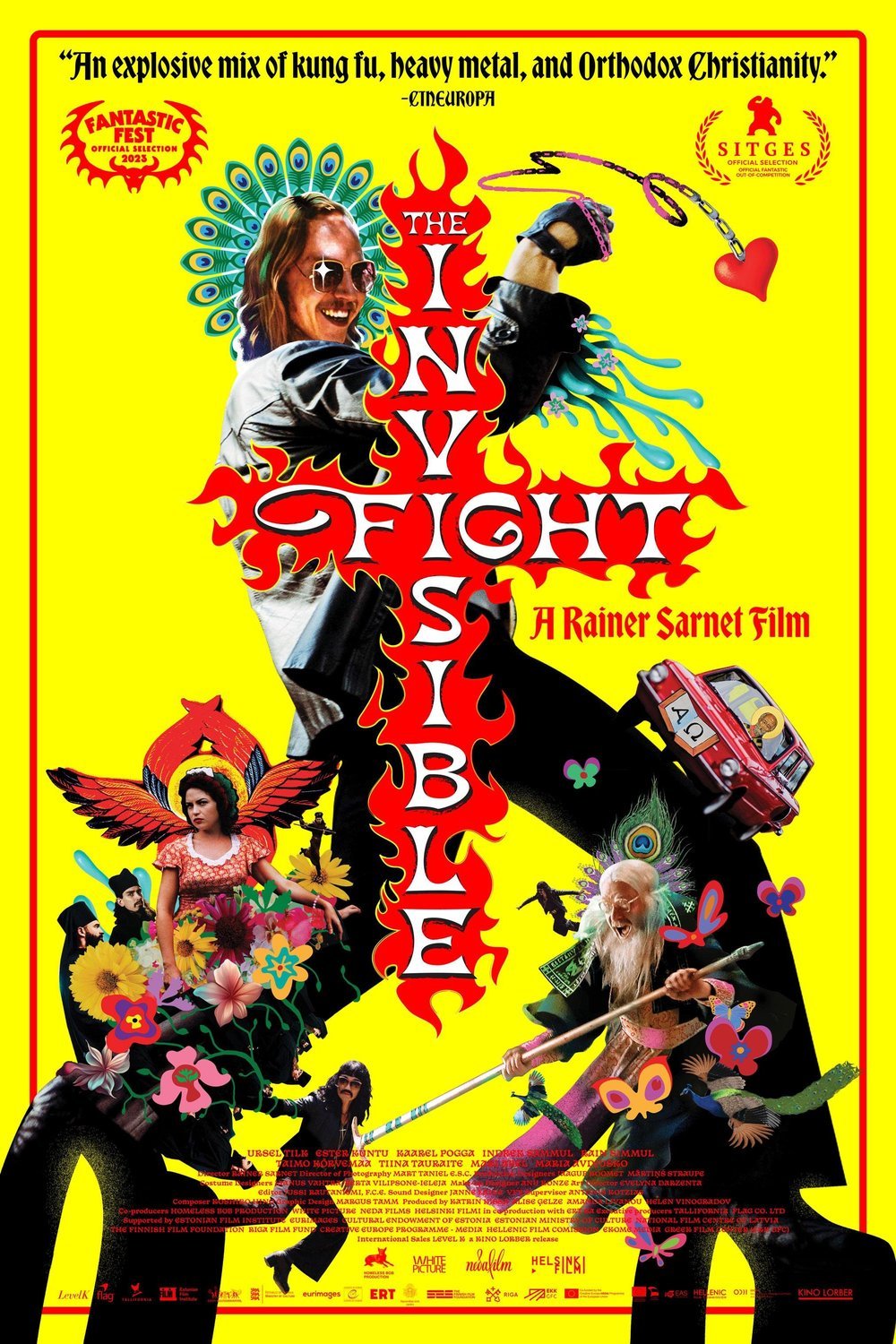 Estonian poster of the movie The Invisible Fight