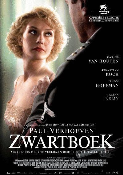 L'affiche originale du film Zwartboek en Néerlandais