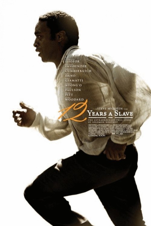 L'affiche du film 12 Years a Slave