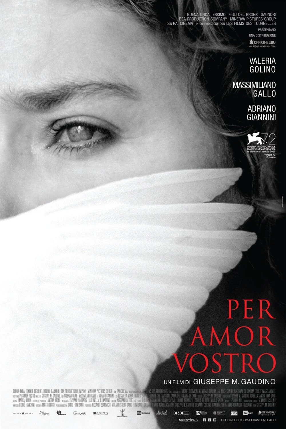 L'affiche originale du film Anna en italien
