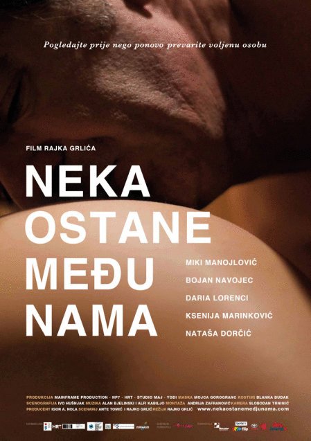 Croatian poster of the movie Just Between Us
