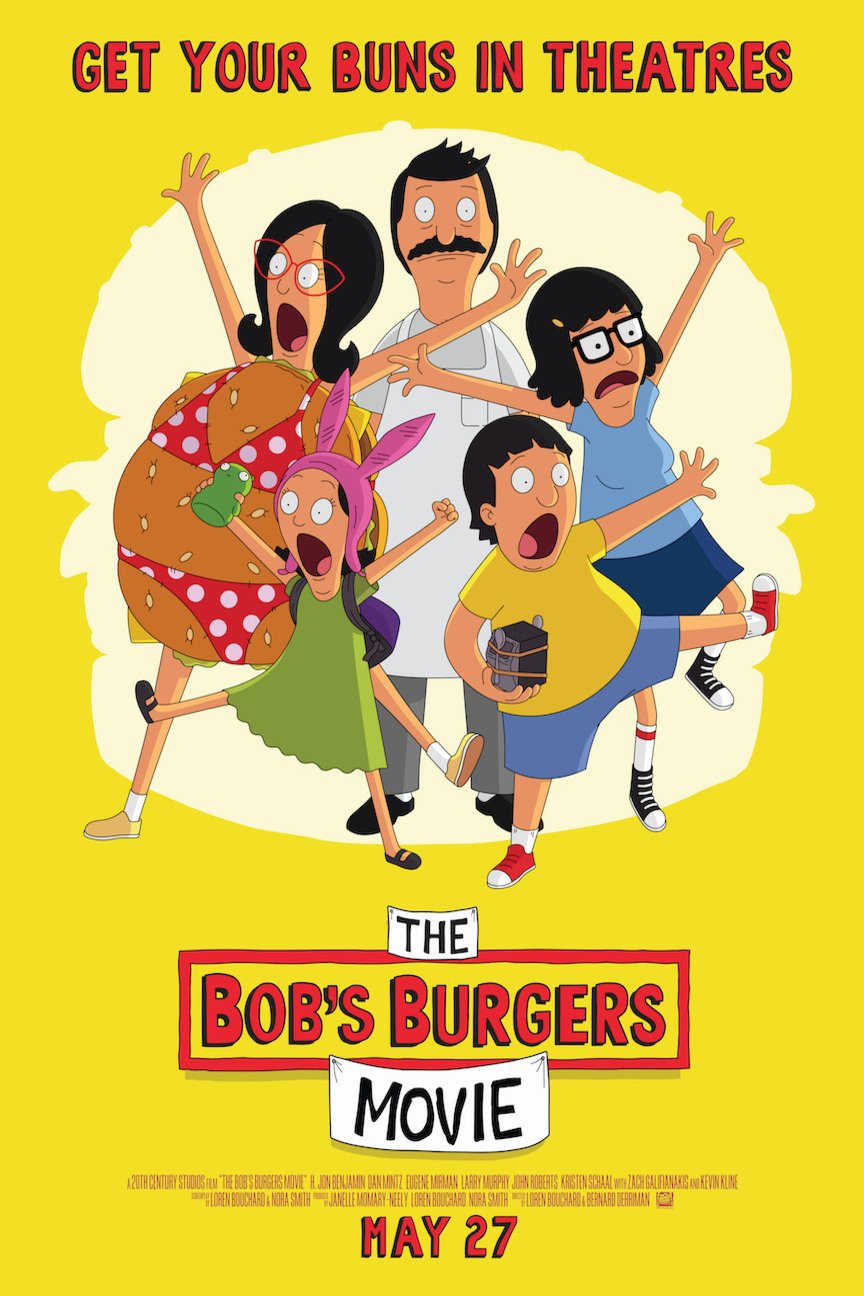 L'affiche du film The Bob's Burgers Movie