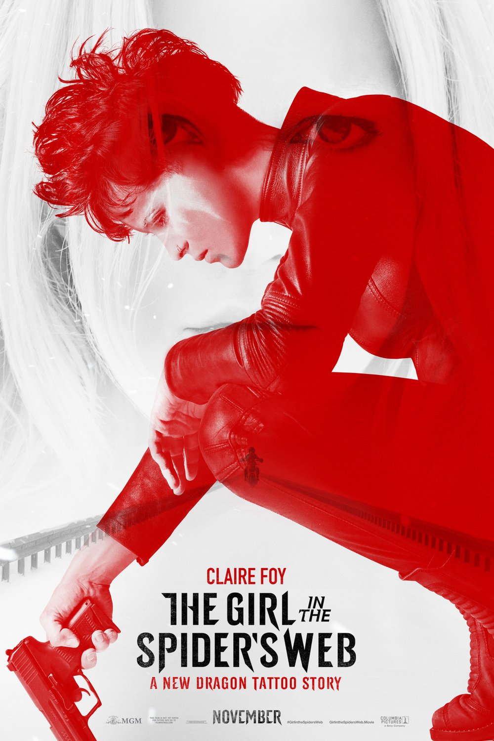 L'affiche du film The Girl in the Spider's Web