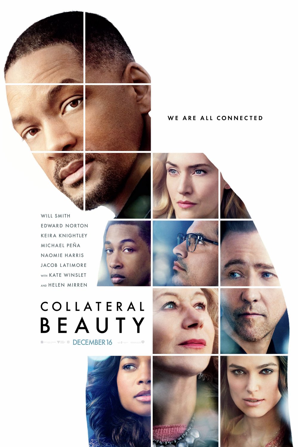 L'affiche du film Collateral Beauty