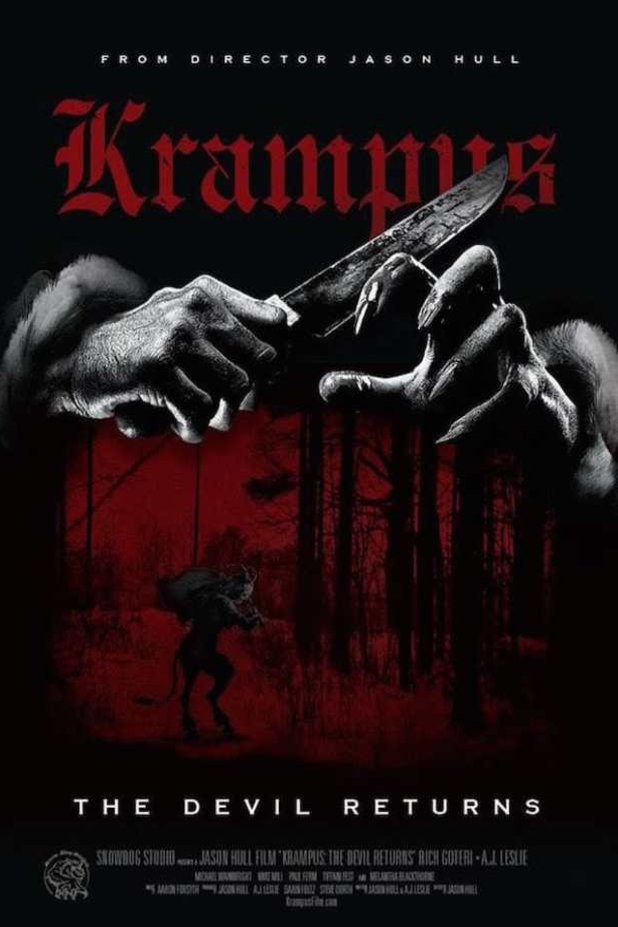 L'affiche du film Krampus: The Devil Returns