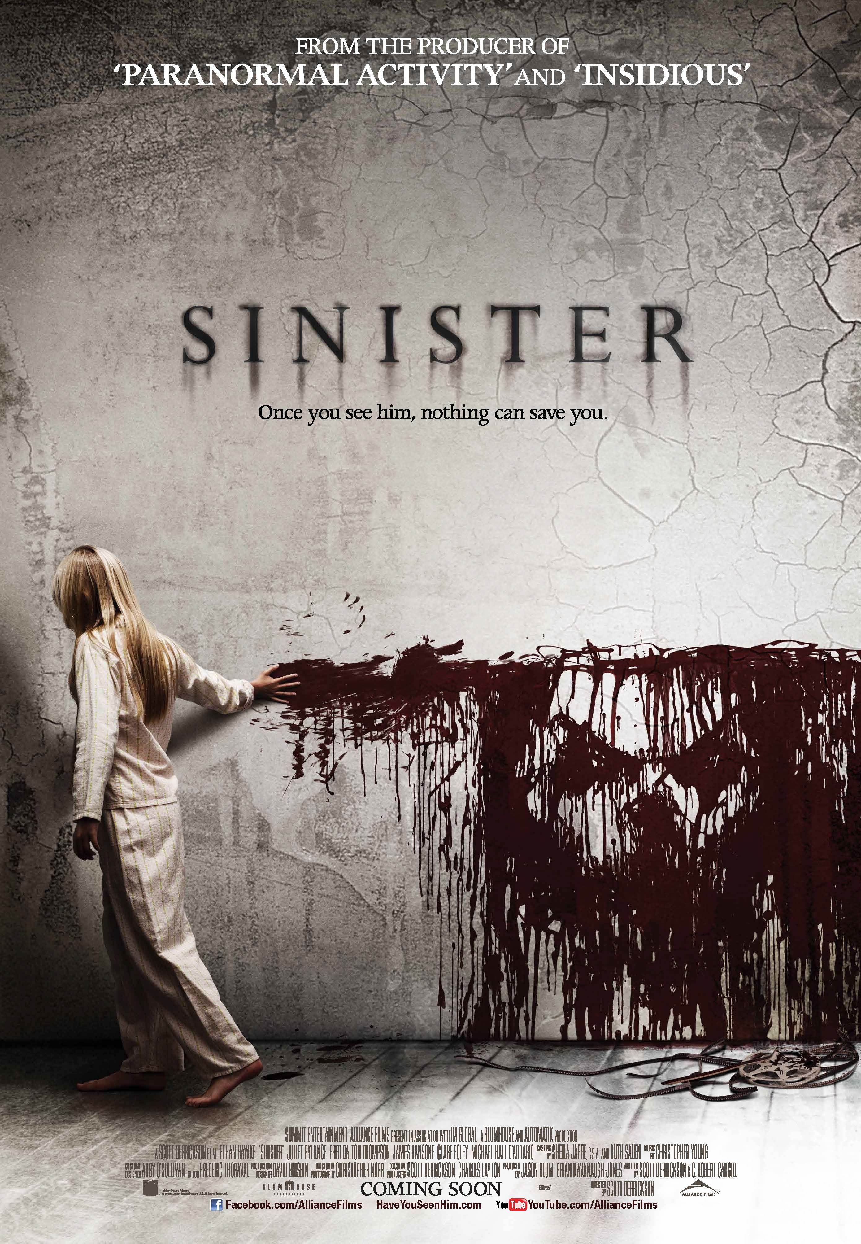 L'affiche du film Sinister