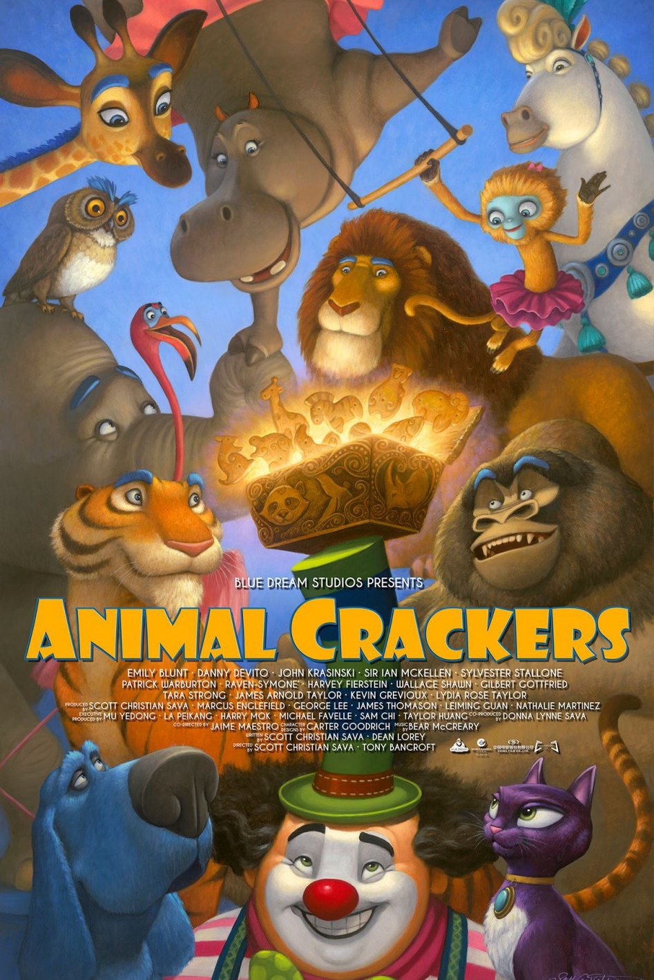 L'affiche du film Animal Crackers