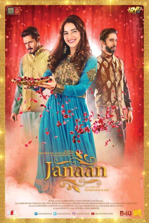 L'affiche originale du film Janaan en Ourdou