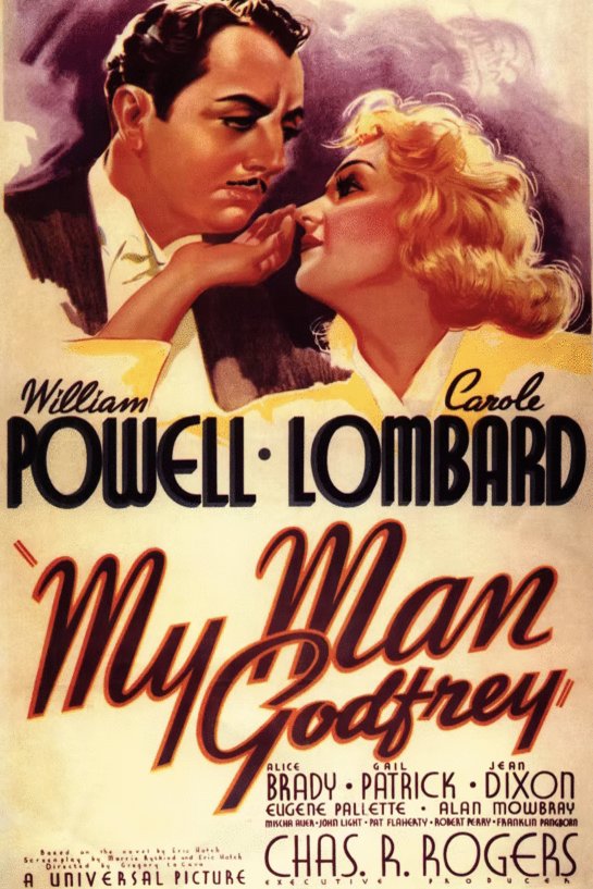 L'affiche du film My Man Godfrey