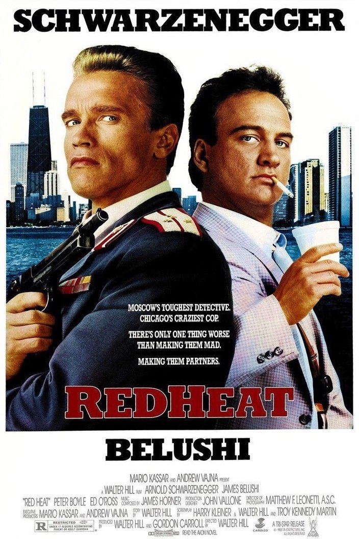 L'affiche du film Red Heat