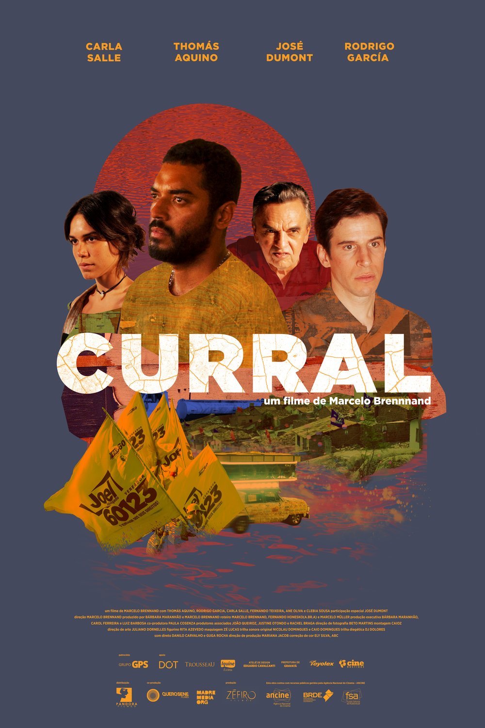 Portuguese poster of the movie Curral