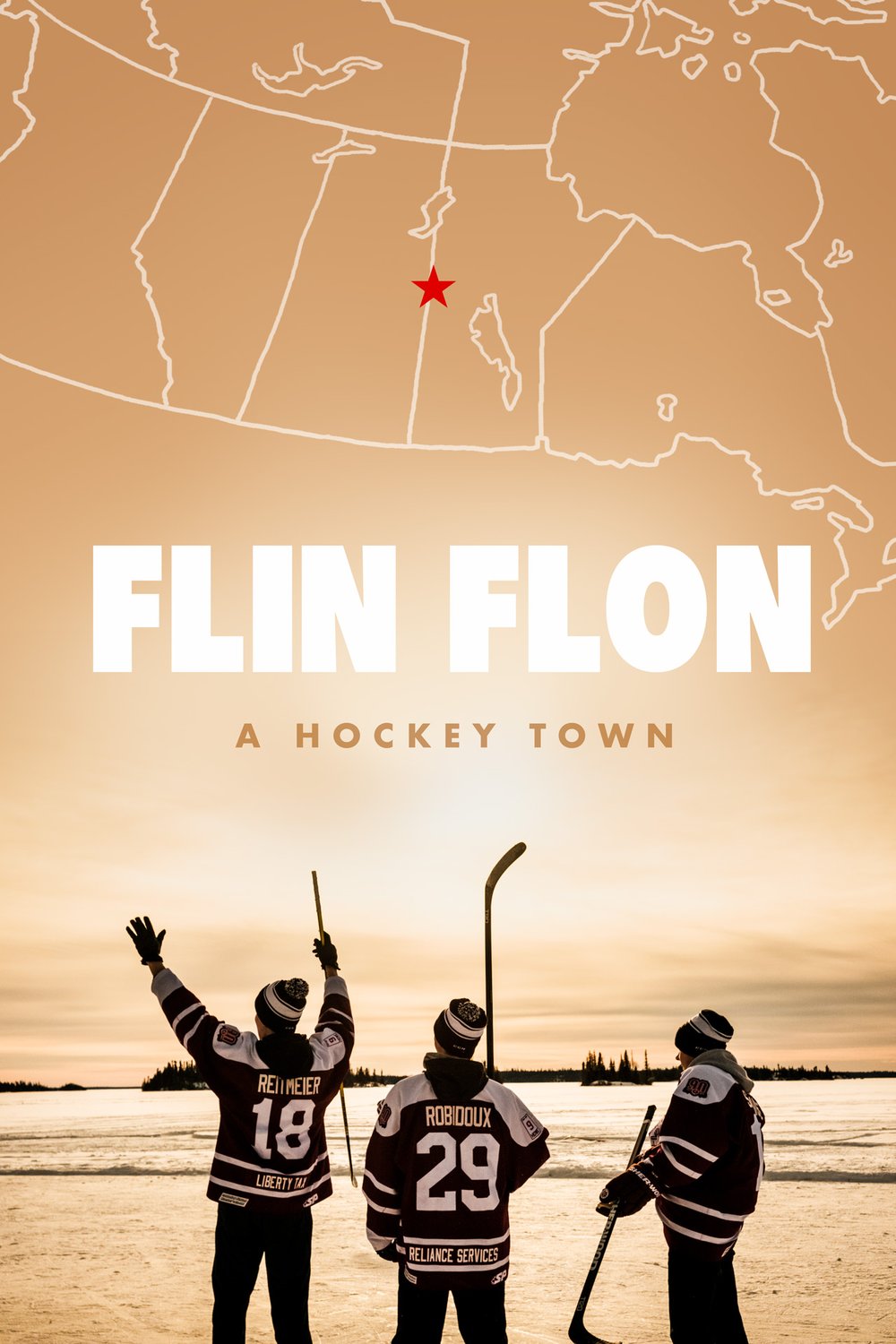 L'affiche du film Flin Flon: A Hockey Town