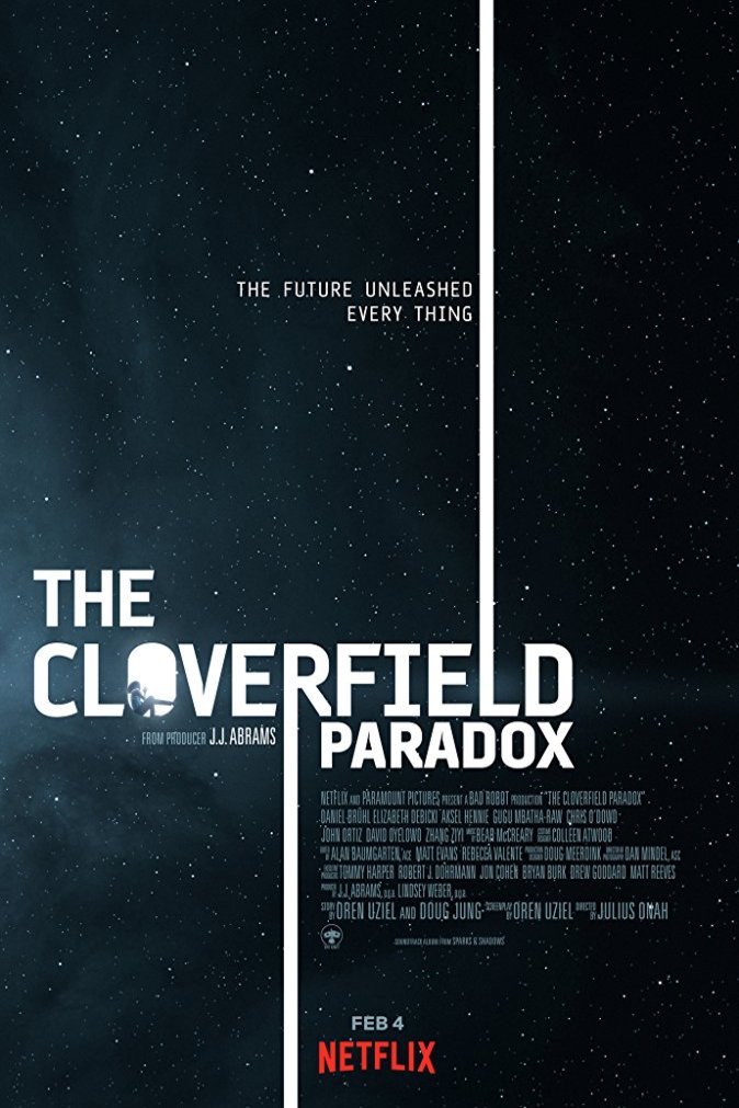 L'affiche du film The Cloverfield Paradox
