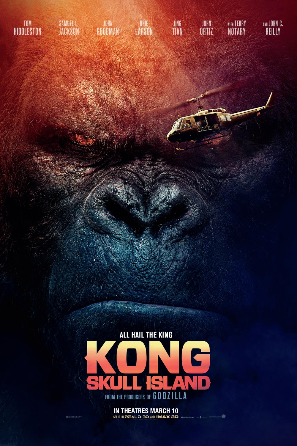Poster of the movie Kong: Skull Island v.f.