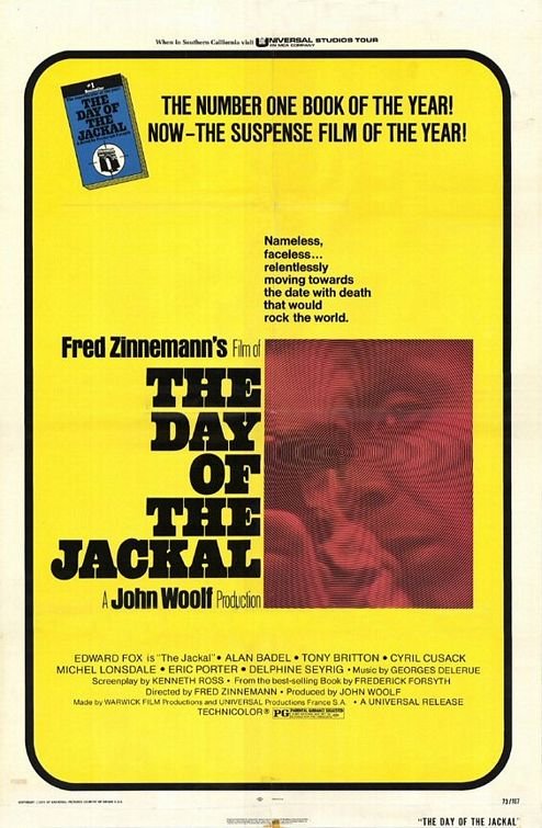 L'affiche du film The Day of the Jackal