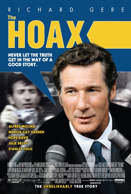 L'affiche du film The Hoax