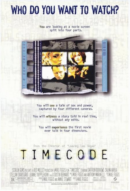 L'affiche du film Timecode v.f.