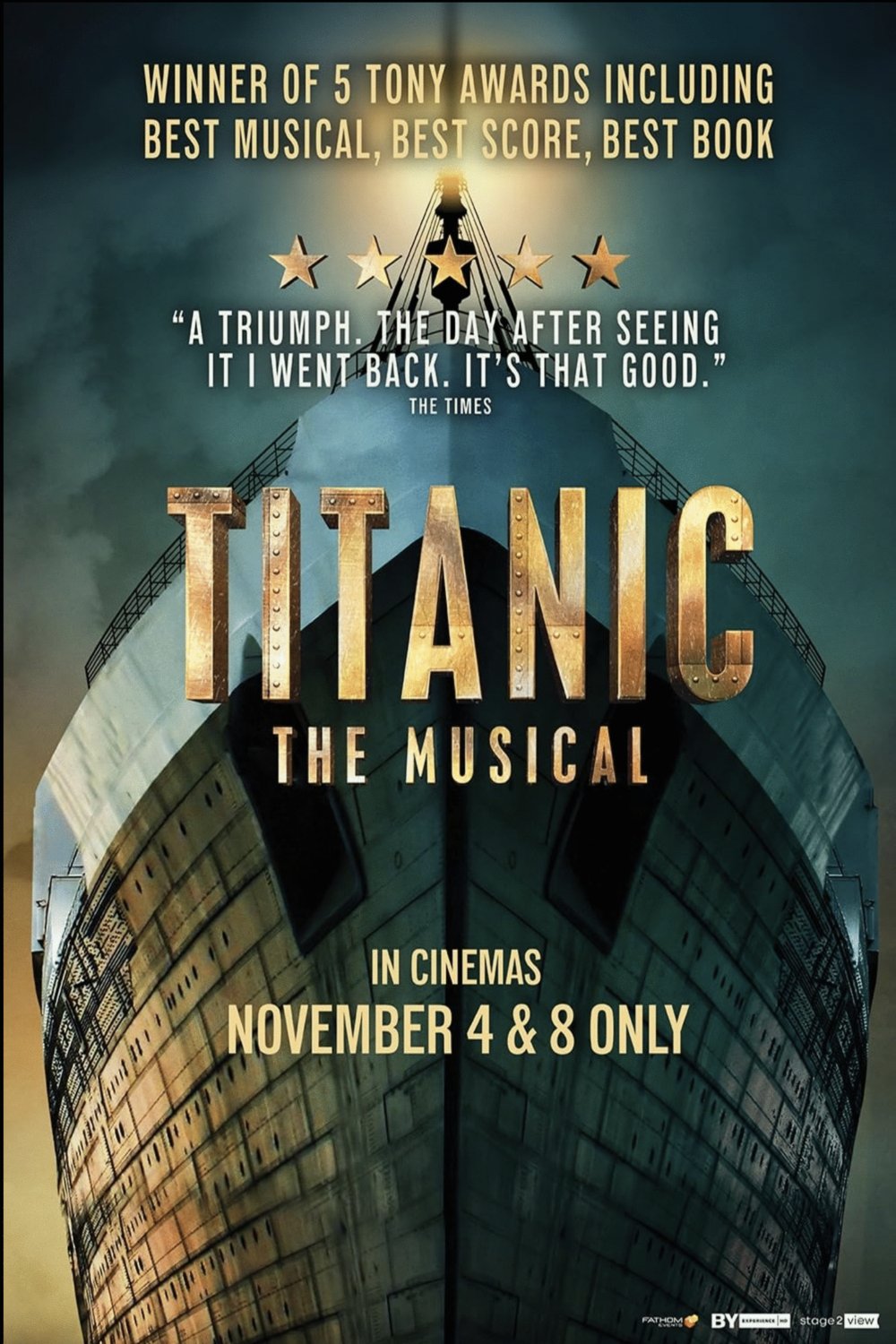 L'affiche du film Titanic: The Musical