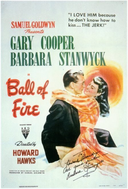 L'affiche du film Ball of Fire