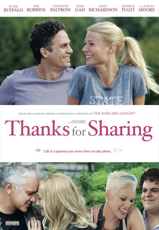 L'affiche du film Thanks for Sharing