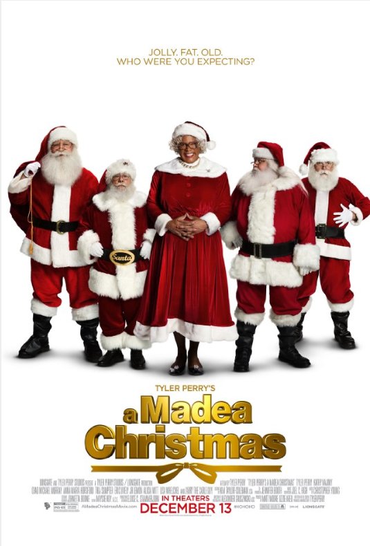 L'affiche du film A Madea Christmas