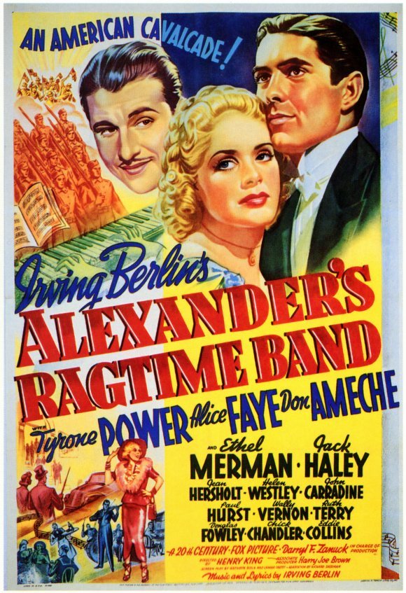 L'affiche du film Alexander's Ragtime Band