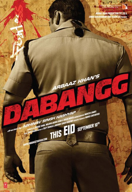 L'affiche du film Dabangg