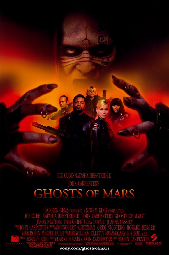 L'affiche du film Ghosts of Mars