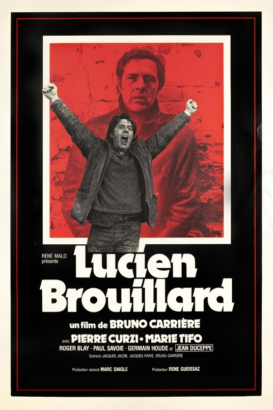 L'affiche du film Lucien Brouillard