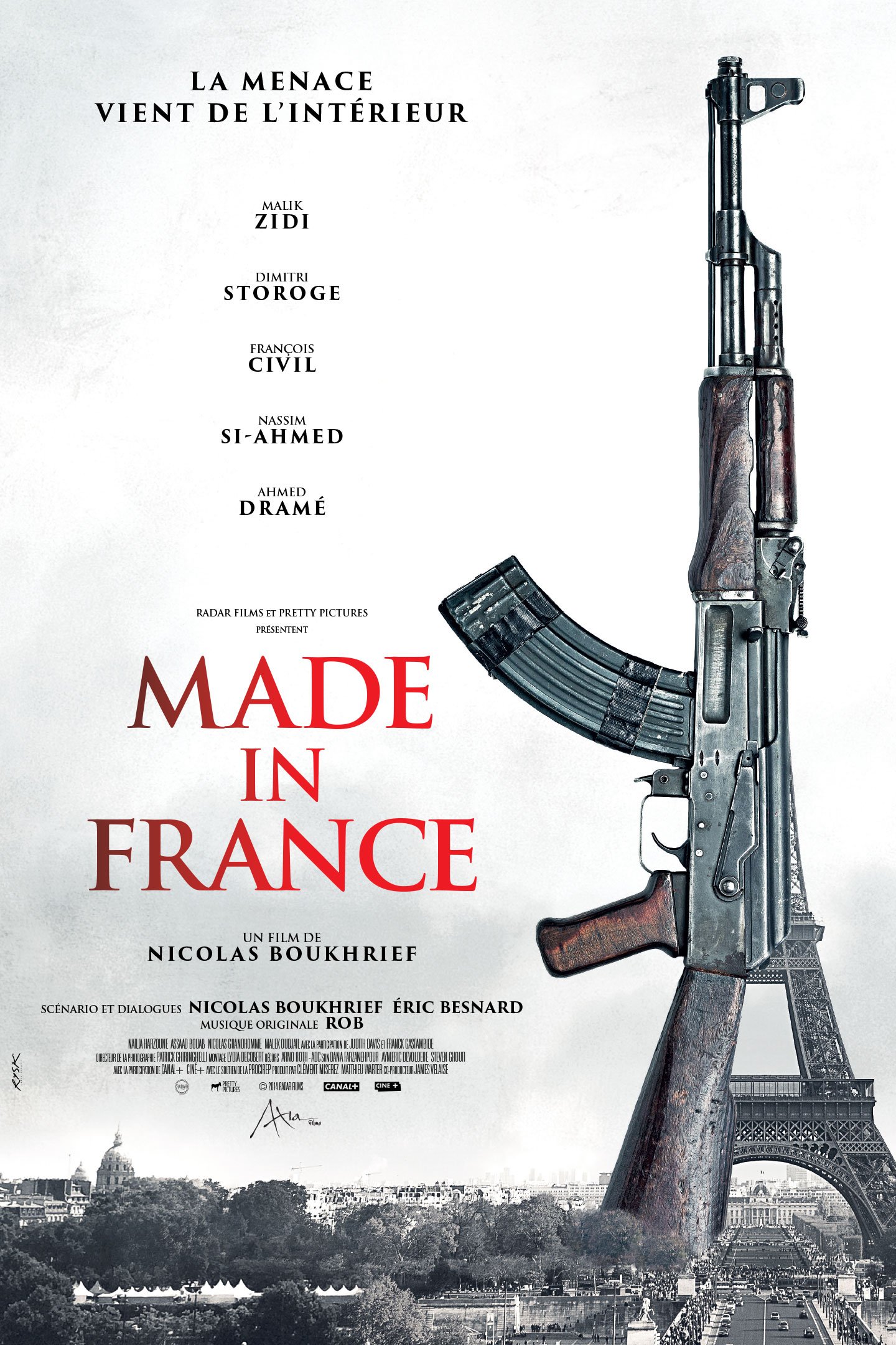 L'affiche du film Made in France