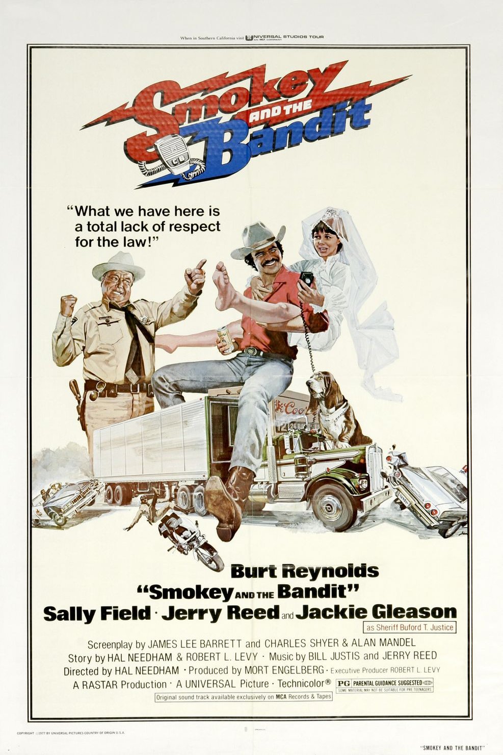 L'affiche du film Smokey and the Bandit