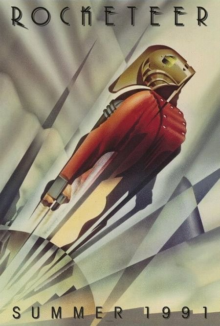 L'affiche du film The Rocketeer