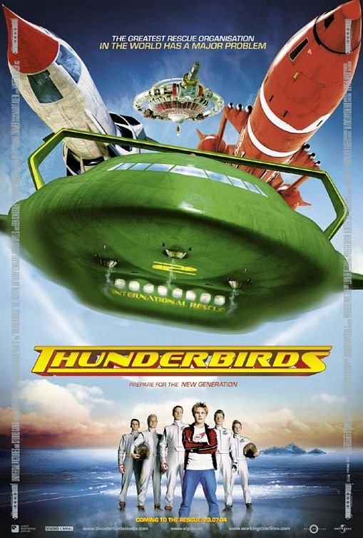 L'affiche du film Thunderbirds