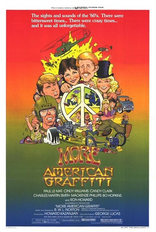 L'affiche du film More American Graffiti