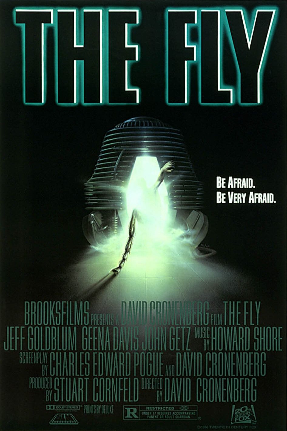L'affiche du film The Fly