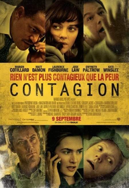 L'affiche du film Contagion v.f.