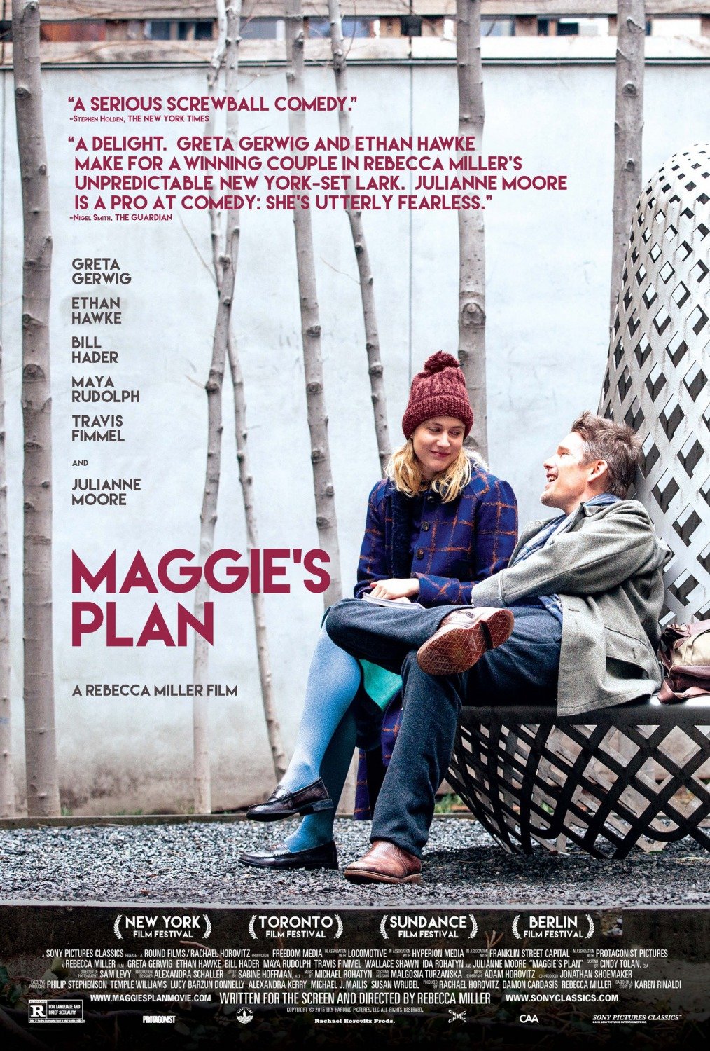 L'affiche du film Maggie's Plan