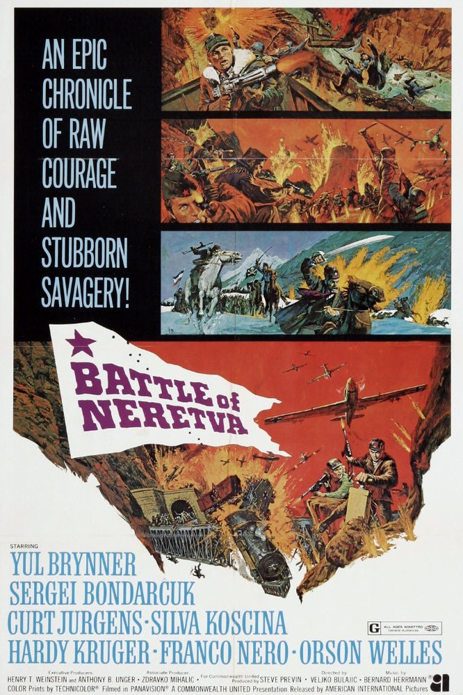 L'affiche du film Bitka na Neretvi