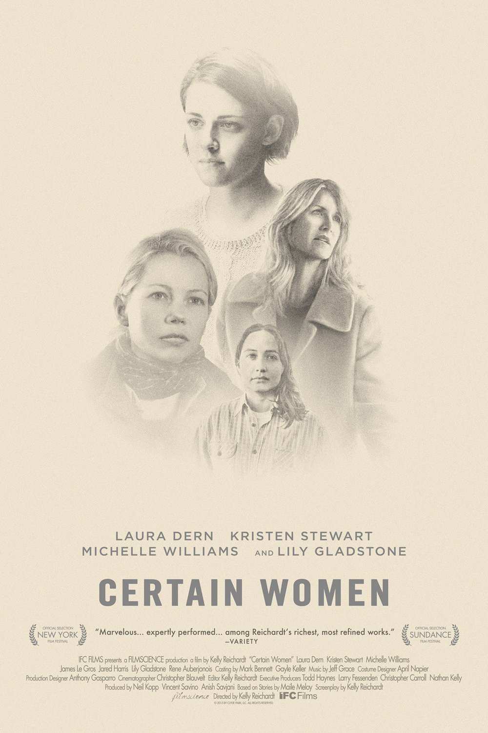 L'affiche du film Certain Women