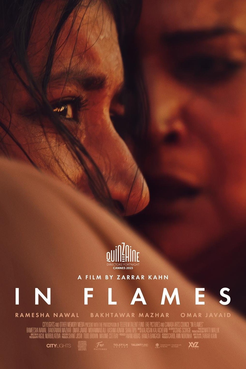Urdu poster of the movie In Flames