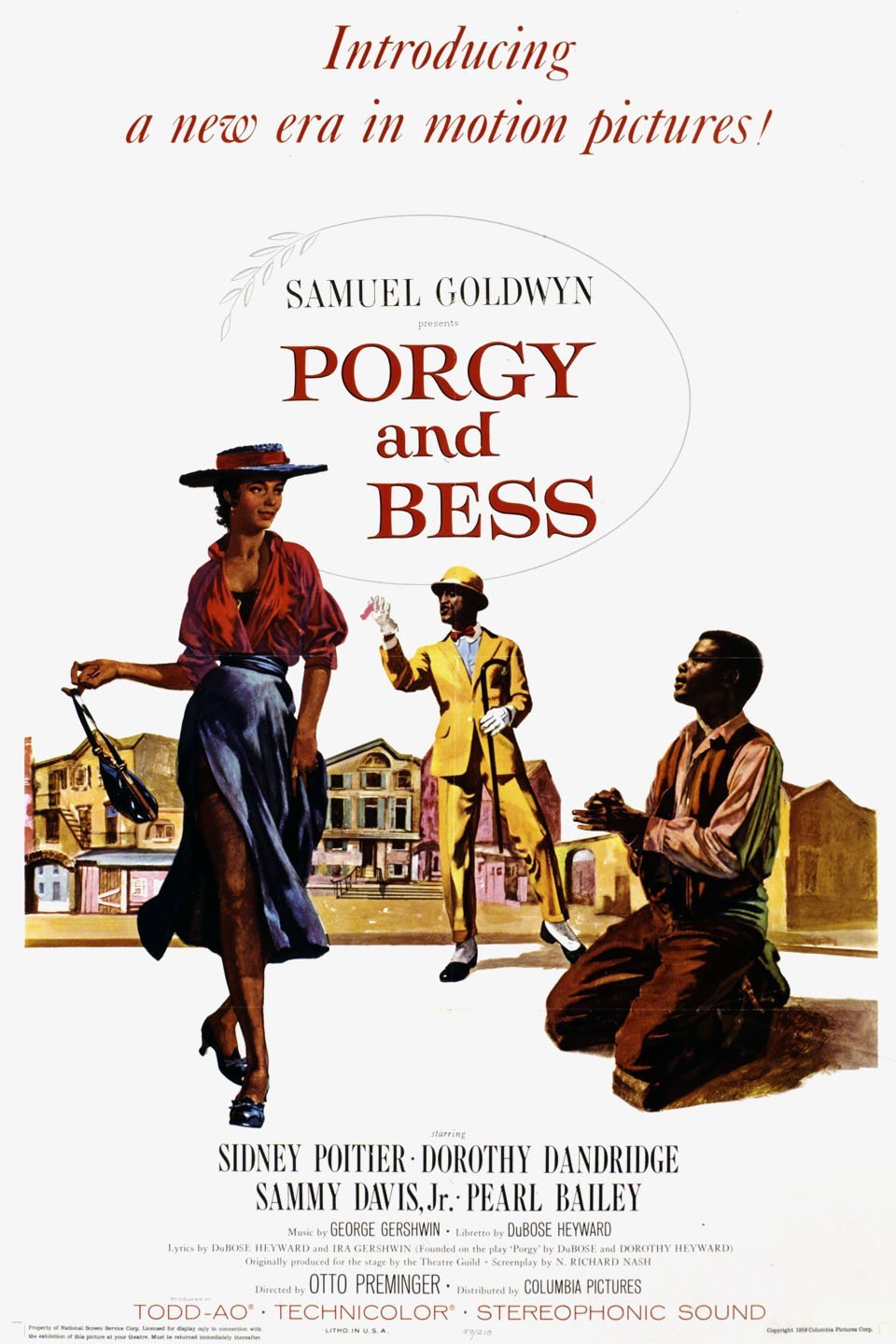 L'affiche du film Porgy and Bess