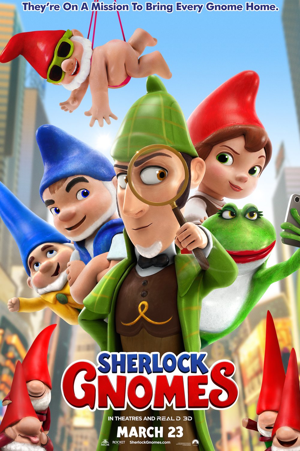 Poster of the movie Sherlock Gnomes v.f.