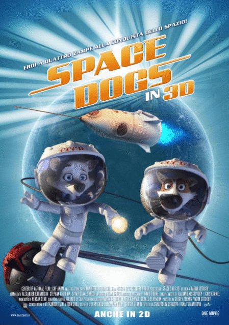 L'affiche du film Space Dogs