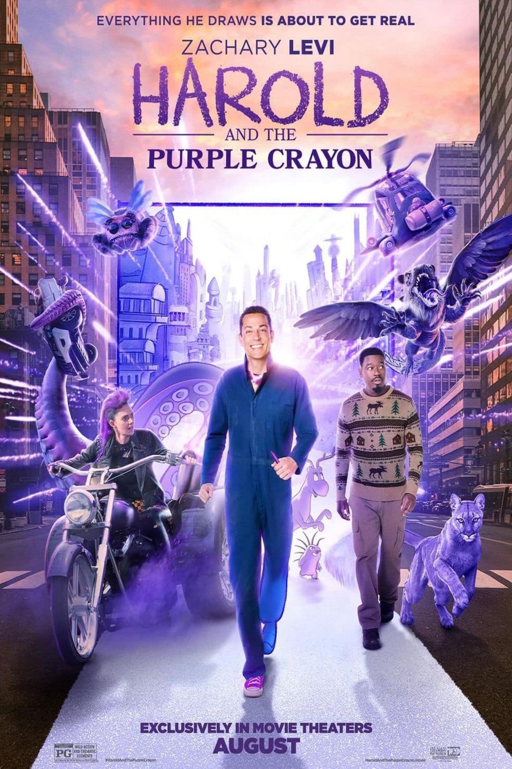 Poster of the movie Harold and the Purple Crayon