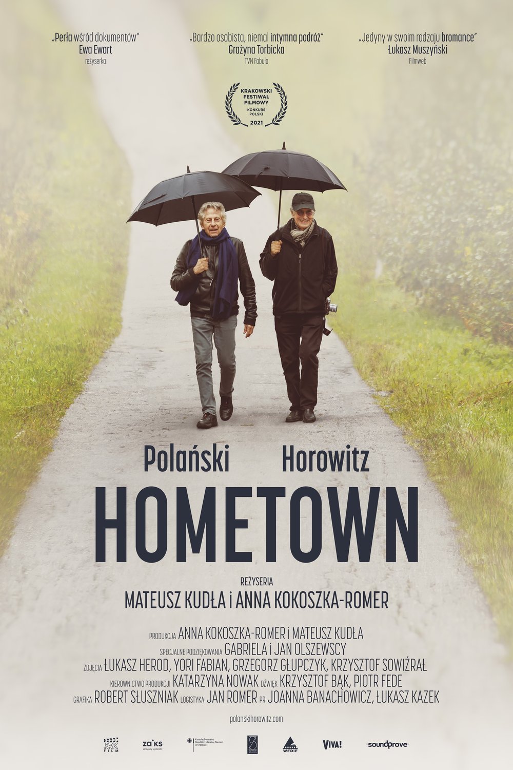Polish poster of the movie Polanski, Horowitz. Hometown