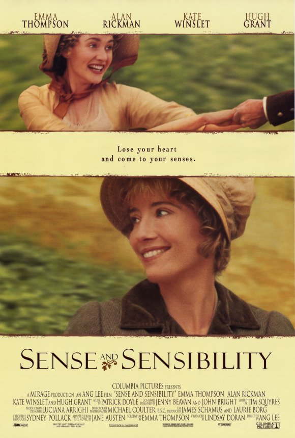 L'affiche du film Sense and Sensibility