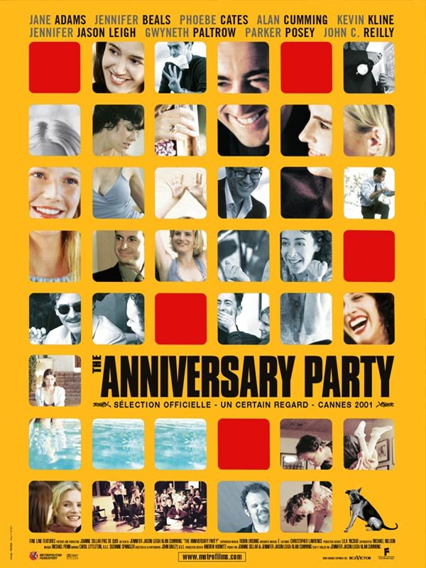 L'affiche du film The Anniversary Party
