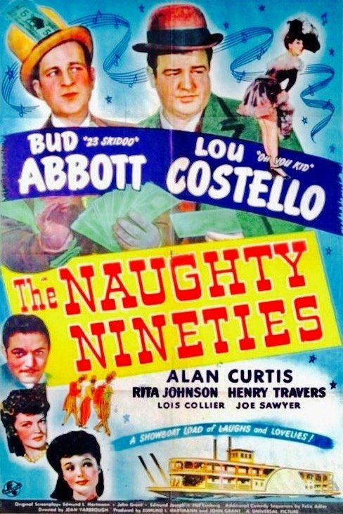 L'affiche du film The Naughty Nineties