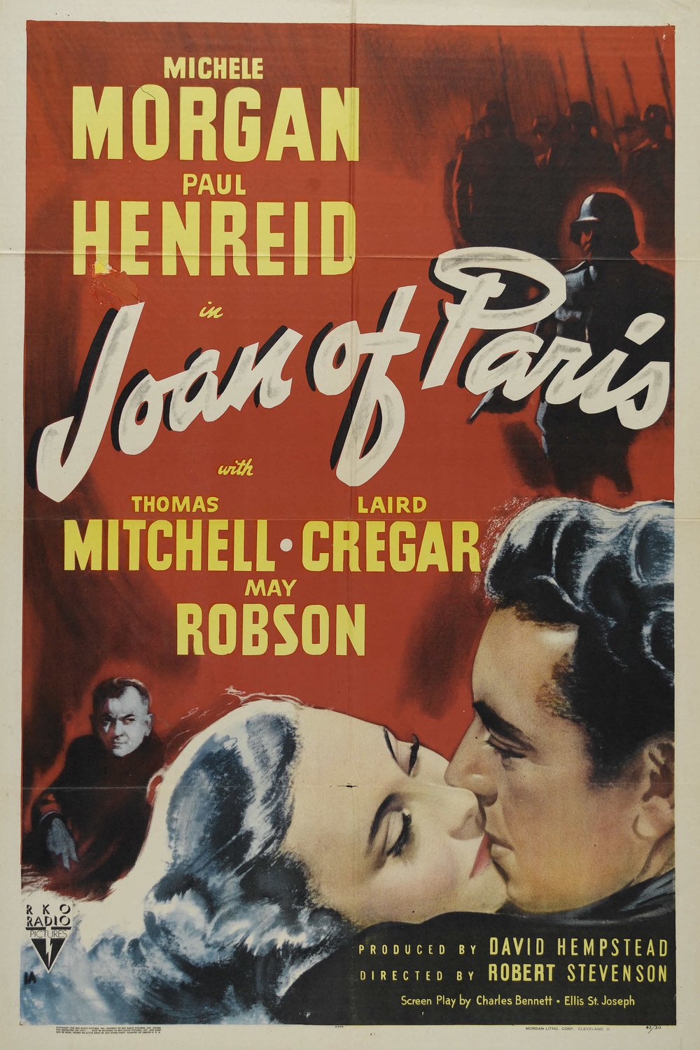 L'affiche du film Joan of Paris