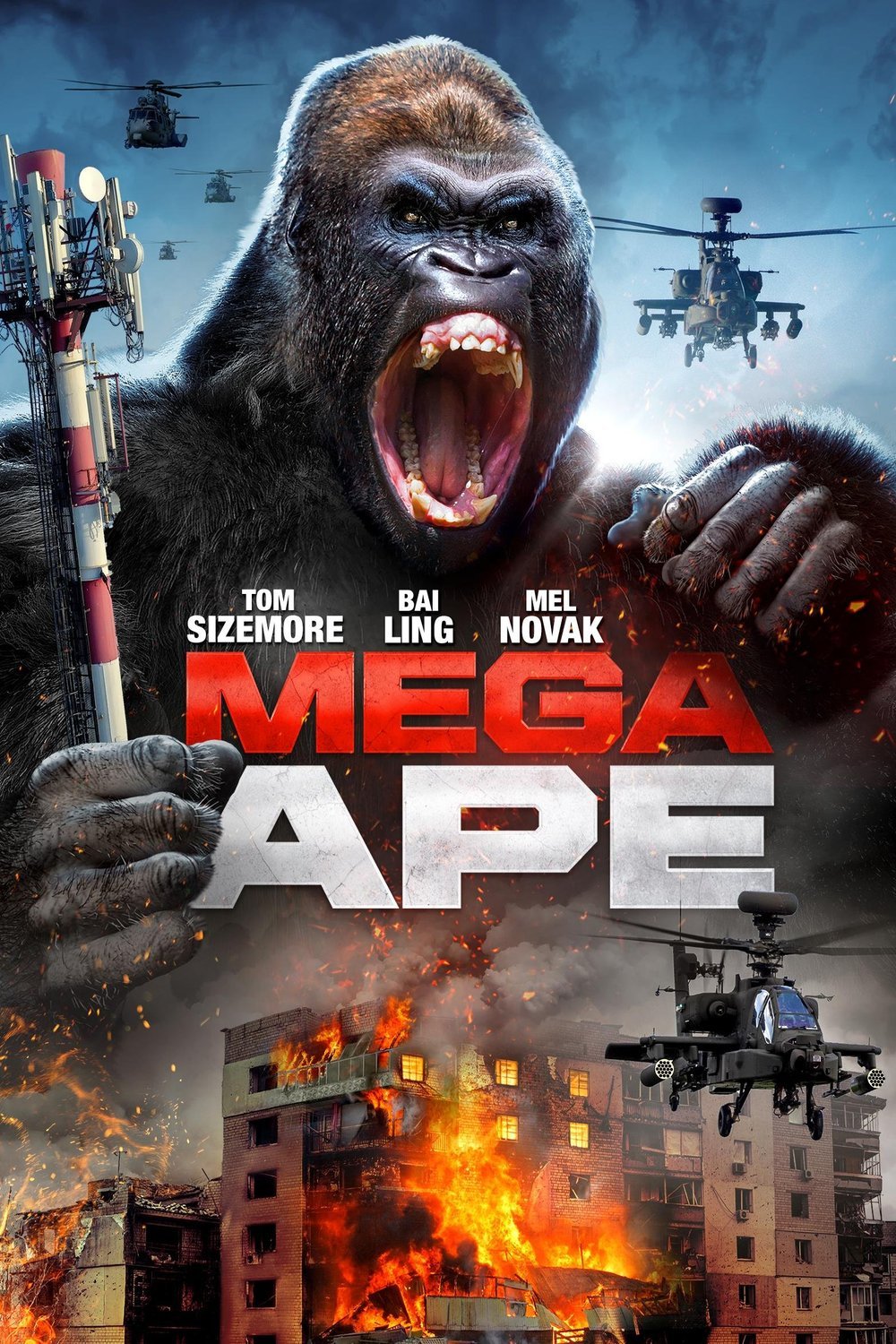 L'affiche du film Mega Ape